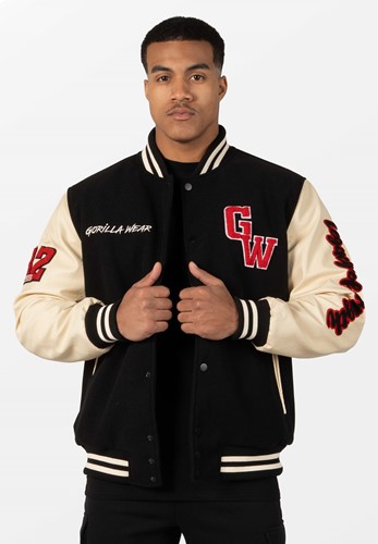 Saint Louis Varsity Jacket - Black