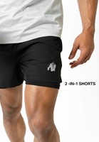 Lowell 2-in-1 shorts black