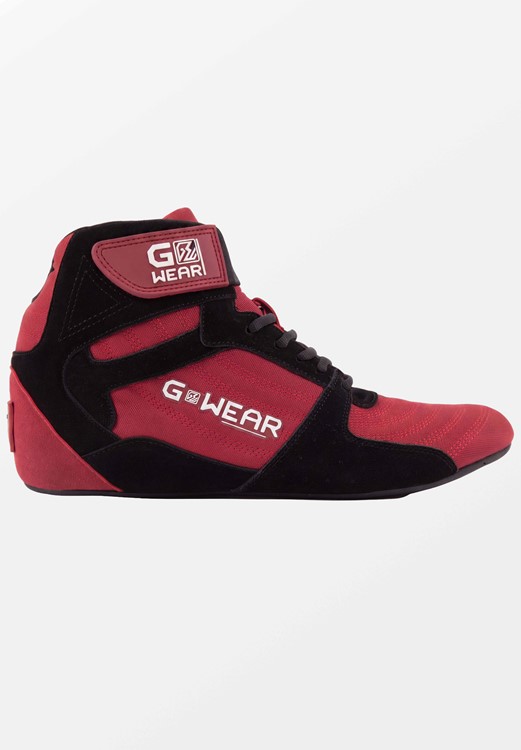 Gwear Pro Limited High Tops - Red/Black - EU 42