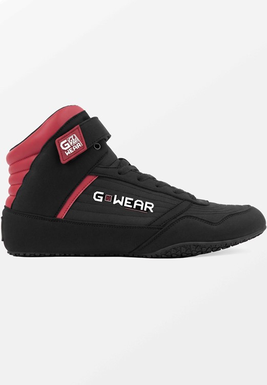 Gwear Classic Limited High Tops - Black/Red - EU 43
