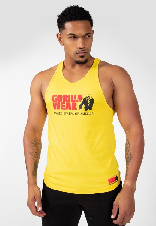 Classic Tank Top - Yellow - S