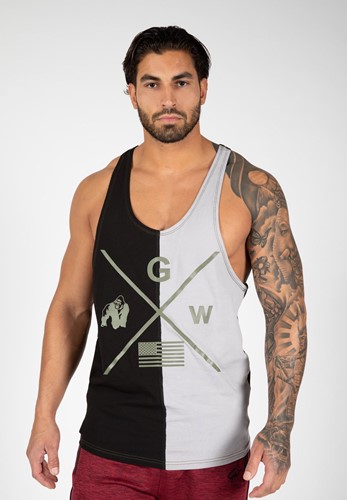 Sterling Stringer Tank Top - Zwart/Grijs