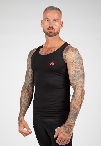 Adams Stretch Tank Top - Black