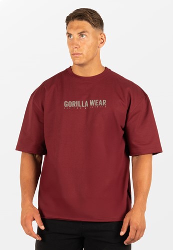Callaway Oversized T-Shirt - Burgundy