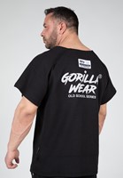 Augustine Old School Workout Top - Black - S/M