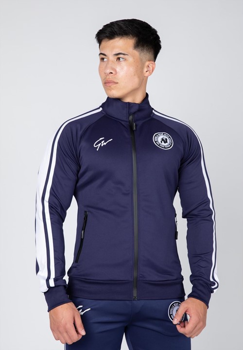Stratford Track Jacket - Navy