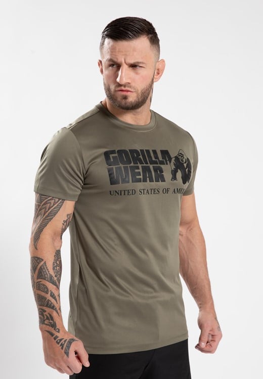 Classic Training T-Shirt - Army Green - S