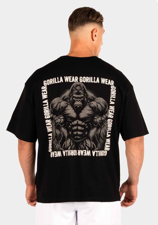 Philip Oversized T-Shirt - Black - S