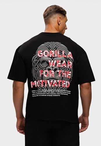 Macon Oversized T-Shirt - Black