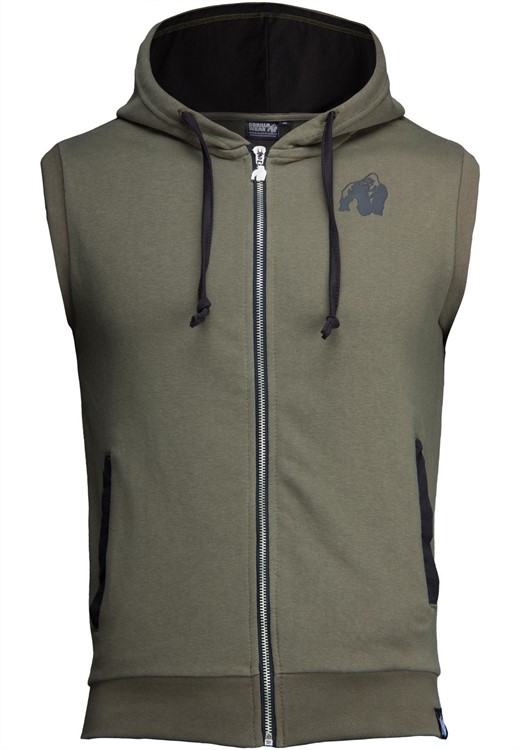 Springfield Hoodie Army Green Pop1