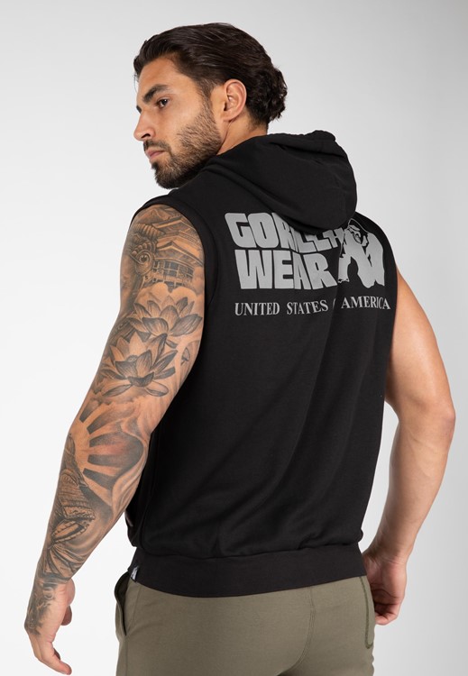 Springfield S/L Zipped Hoodie - Black - S