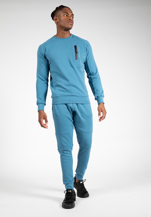 Newark Sweater blue fullbody