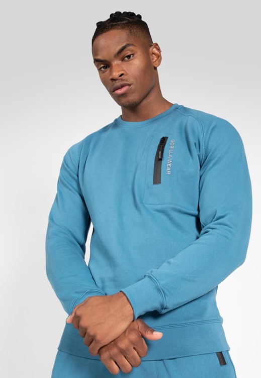 Newark Sweatshirt - Blue - S