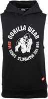 Marshall Sleeveless Hoodie Black