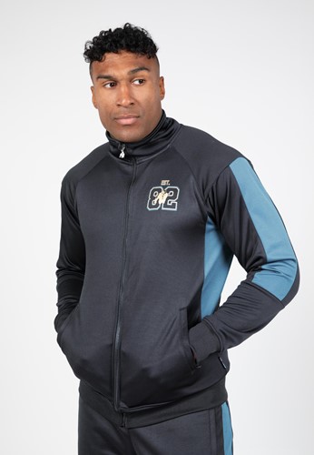 Devon Training Jacket - Gray/Blue