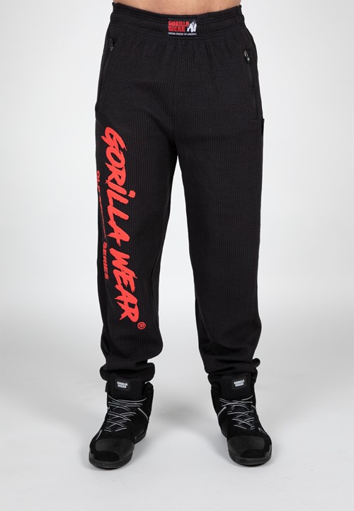 Augustine Old School Pants - Black/Red
