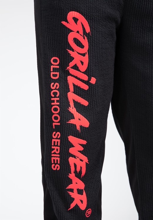 Augustine Pants Black/Red