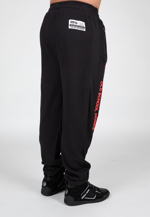 Augustine Pants Black/Red