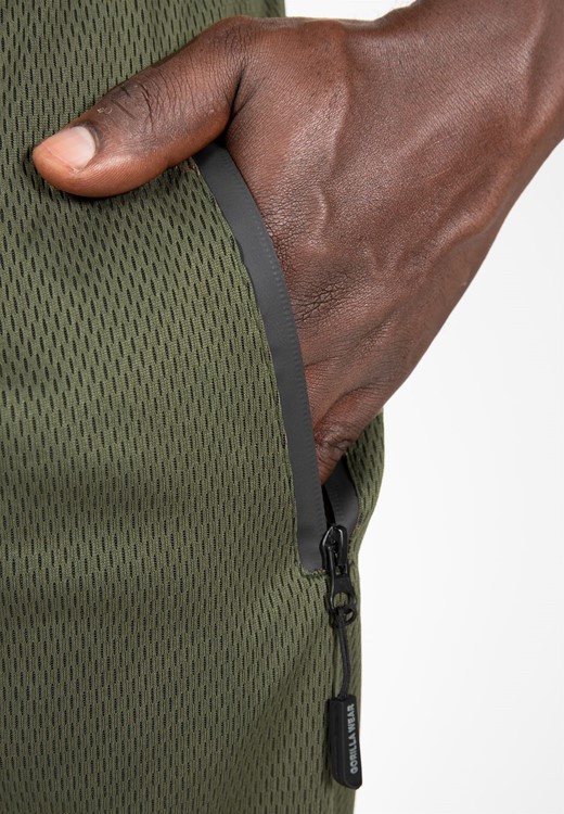 Mercury Mesh Shorts Army Green