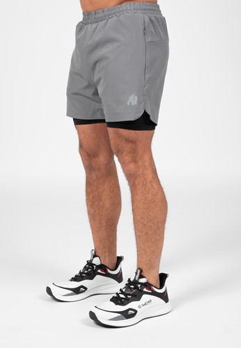 Cortez 2-in-1 Shorts - Anthracite