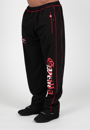 Marlow Mesh Pants - Black/Red