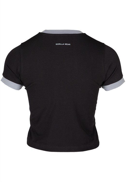 New Orleans Cropped T-Shirt Black