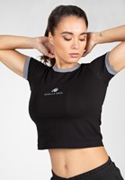 New Orleans Cropped T-Shirt - Black - XS