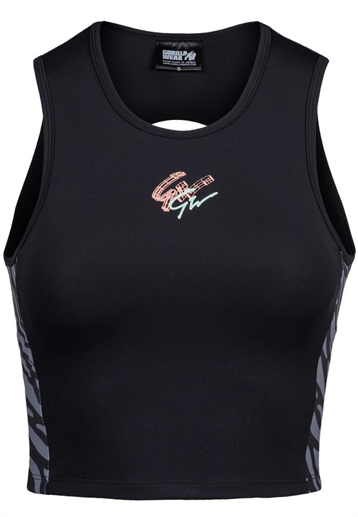 Zion Crop Top Black