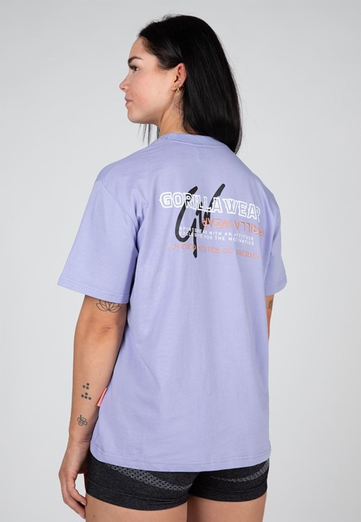 Medina Oversized T-Shirt - Lilac - XS