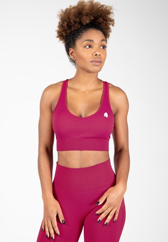 Hilton Seamless Sports Bra - Fuchsia