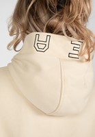 Tracey Cropped Hoodie Beige