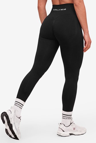 Florence Seamless Contour Leggings - Black