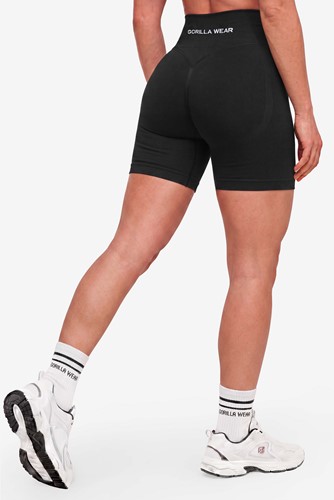 Florence Seamless Contour Shorts - Black