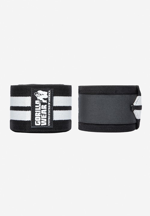 Knee Wraps - Black/White