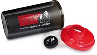Gorilla Wear Shaker 700ML - Black/Red-3
