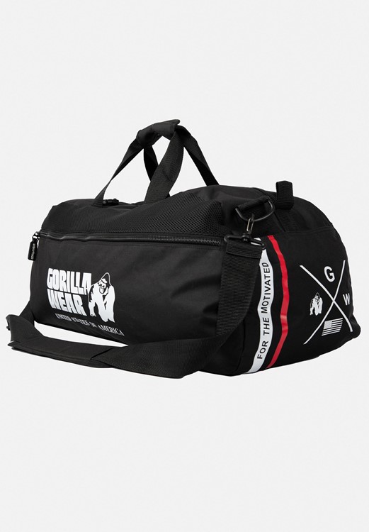 Norris Hybrid Gym Bag/Backpack - Black