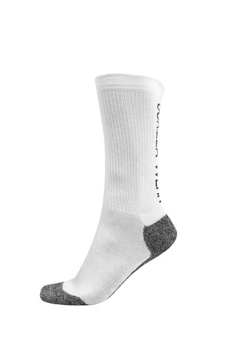 Performance Crew Socks - White 