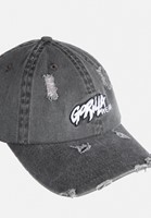 Galway Distressed Cap Washed Gray