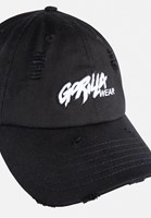 Galway Distressed Cap Black