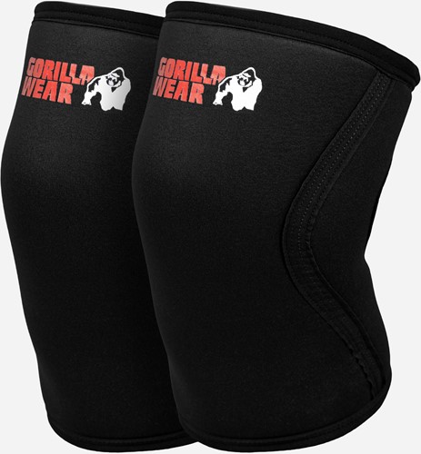 7MM Premium Knee Sleeves - Black