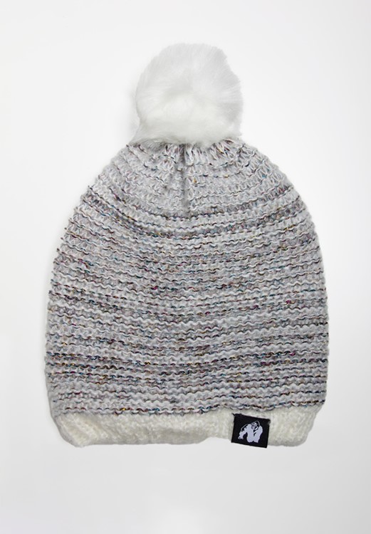 Bellevue Beanie - White/Gray