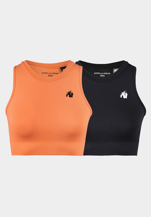 Olivia Seamless Crop Top 2-Pack