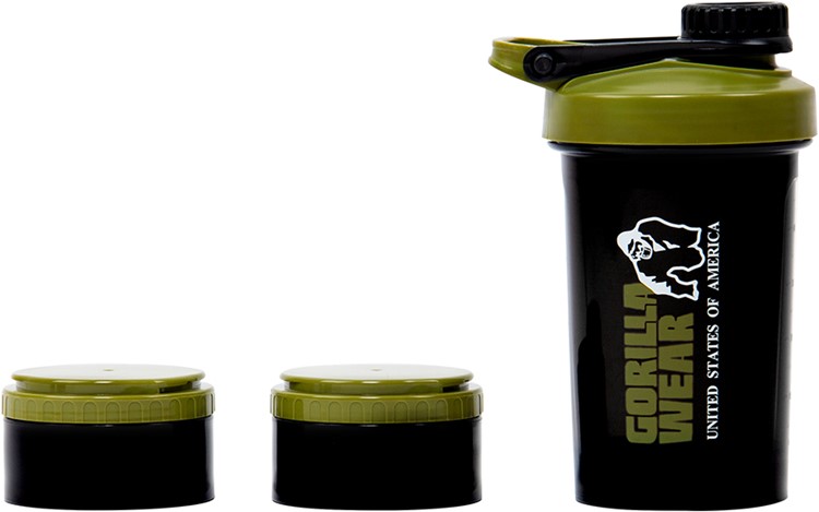 Shaker 2 GO 500ML -  Black/Army Green-3