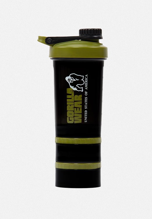 Shaker 2 GO 500ML -  Black/Army Green